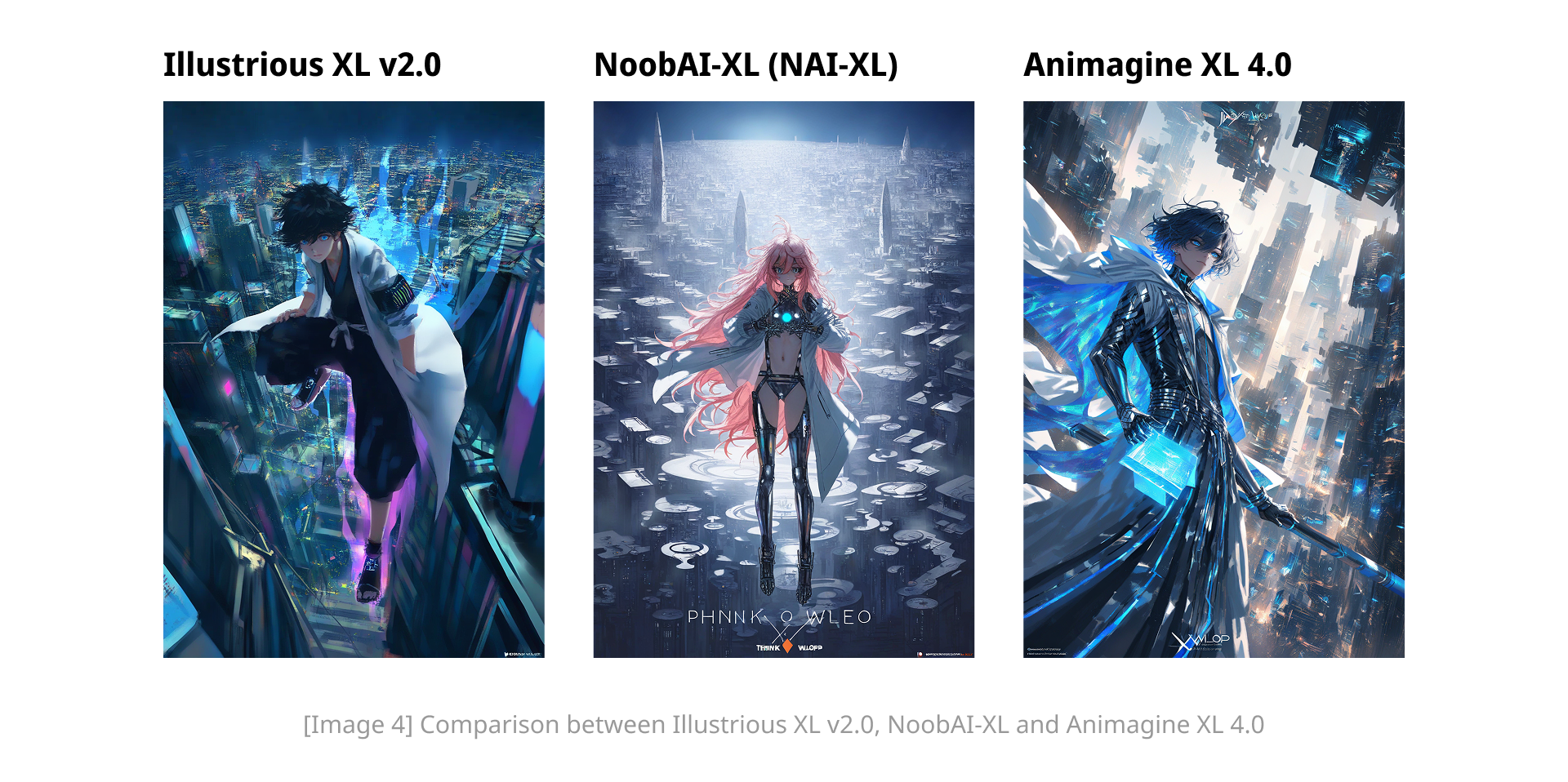 与其他Anime模型的对比