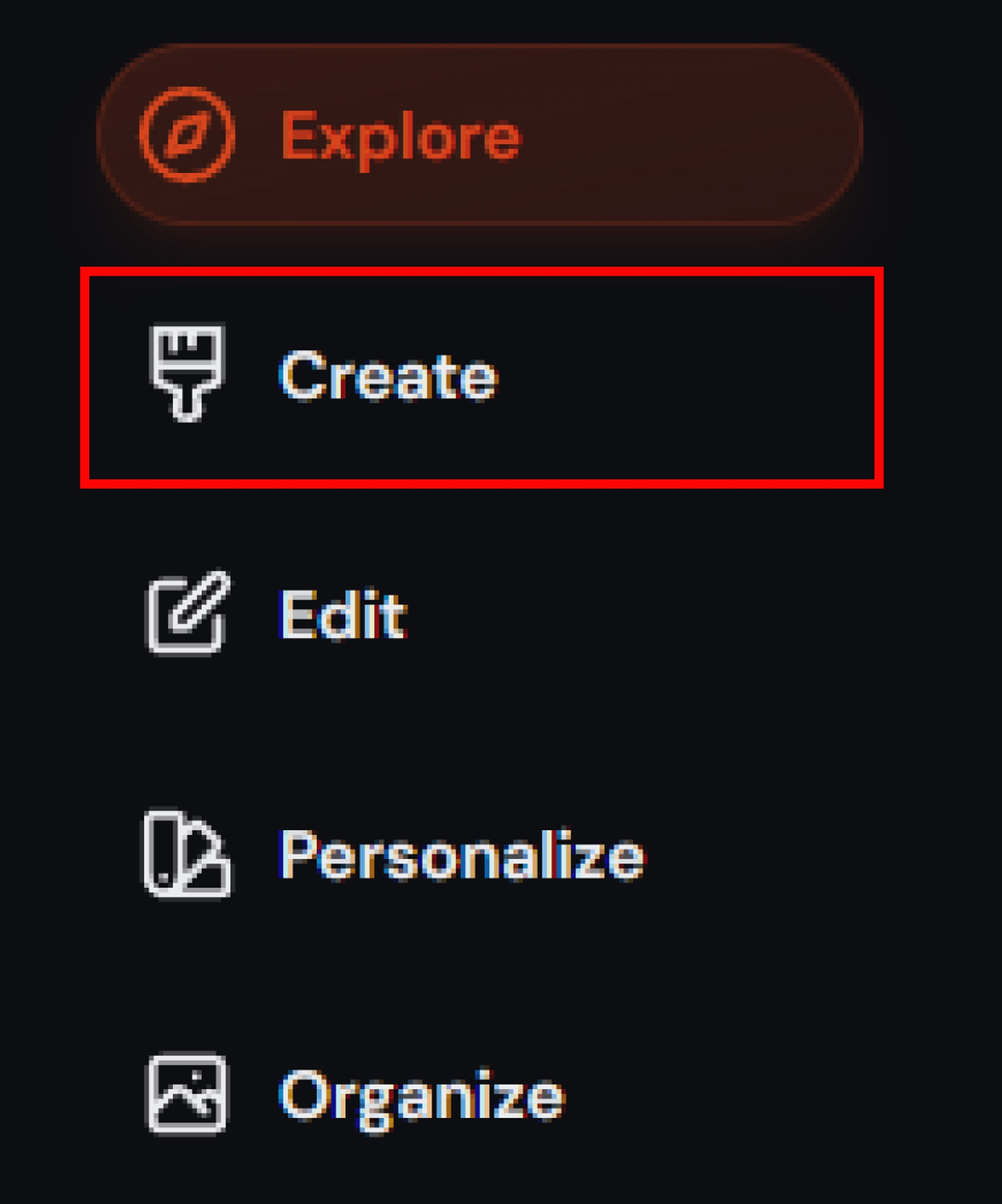 Select image icon