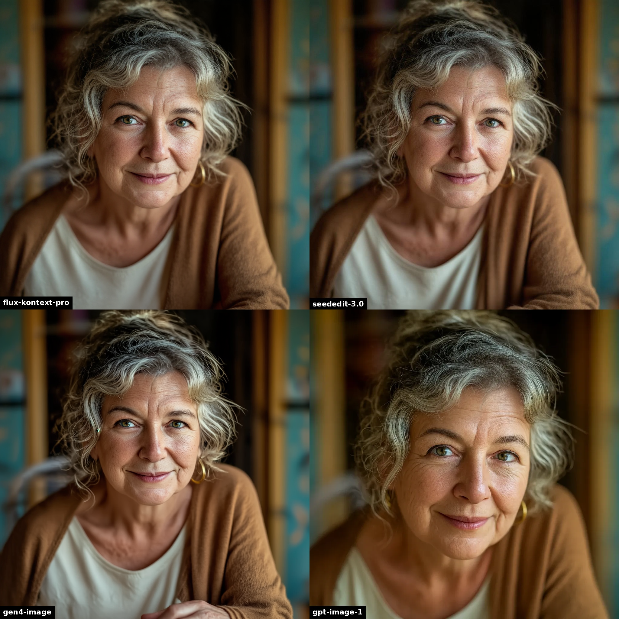 Image 9: A grid of 4 outputs