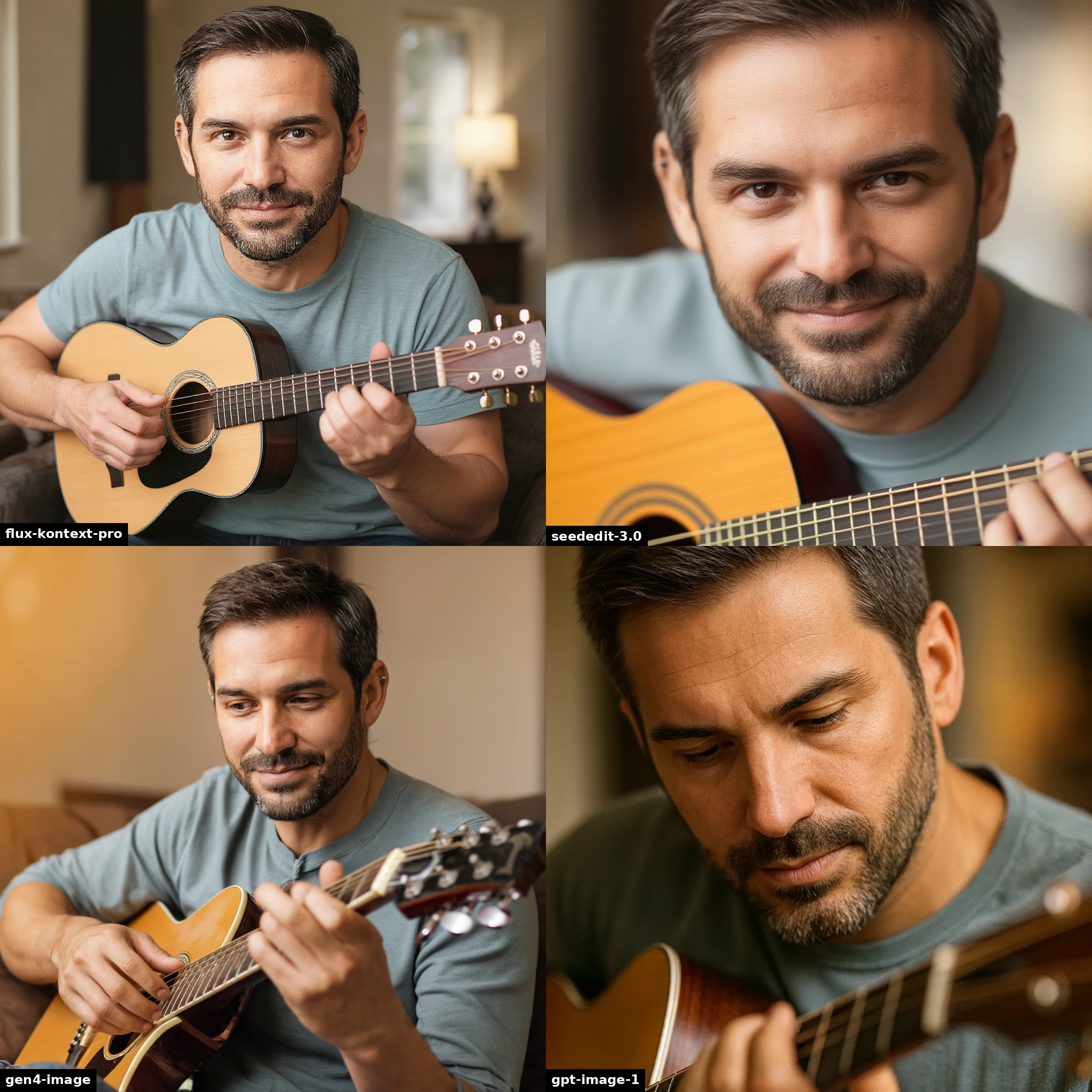 Image 7: A grid of 4 outputs